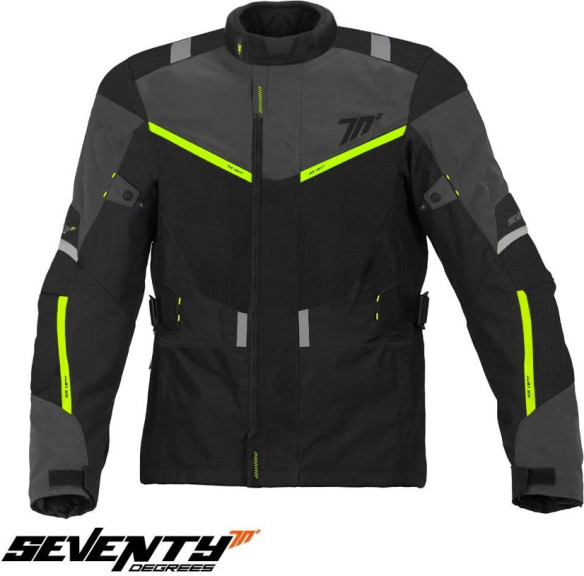Geaca Moto Textila SD-JT 83 Black/Yellow Fluo 23