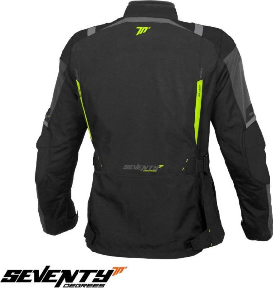 Geaca Moto Textila SD-JT 83 Black/Yellow Fluo 23