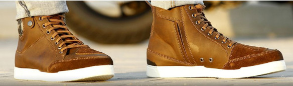 Ghete Moto Scurte Unisex SD-BC7 Brown 23