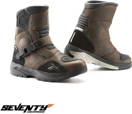 Ghete Moto Adventure/Touring Unisex SD-BA5 Brown 23