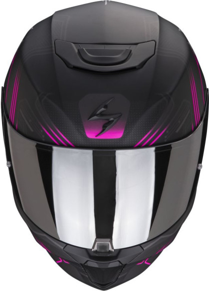 Casca Moto Full-Face 391 Spada Negru Mat/Roz 23