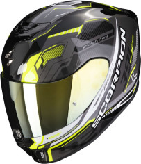 Casca Moto Full-Face 391 Haut Negru/Galben Fluo Glossy 23