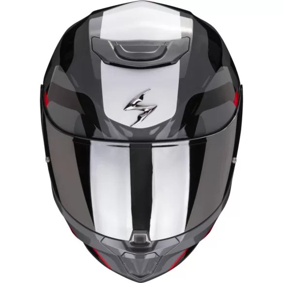 Casca Moto Full-Face 391 Arok Negru/Gri/Rosu Glossy 23