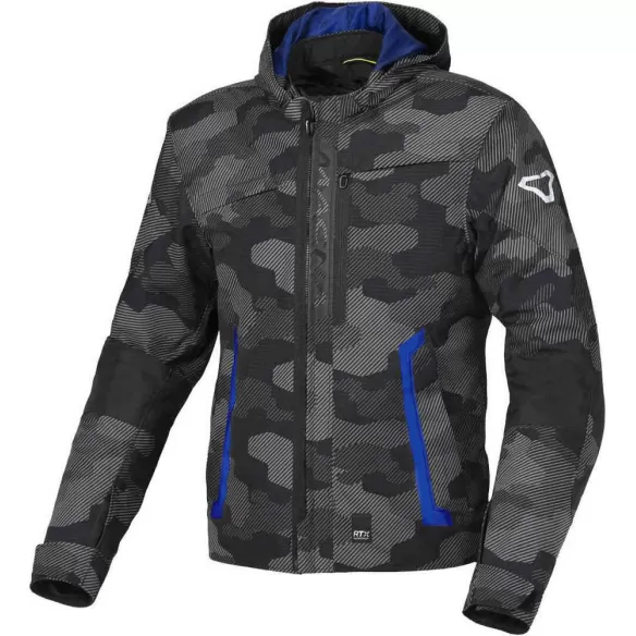 Geaca Moto Textila Riggor WP Black/Blue