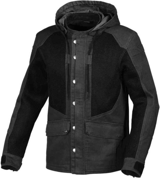 Geaca Moto Textila Airstrike Black
