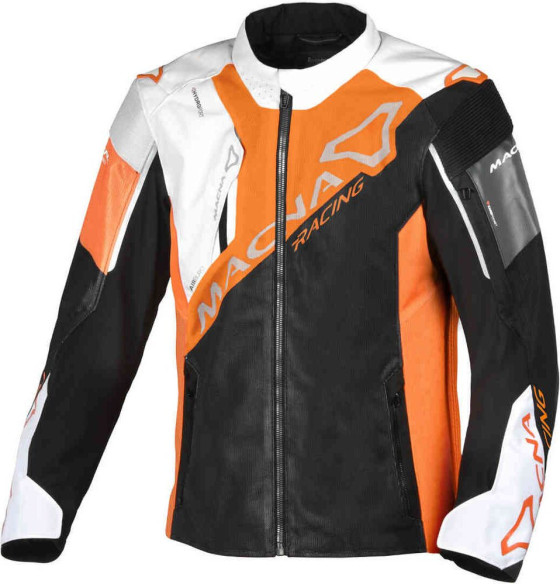Geaca Moto Textila Sigil Black/White/Orange