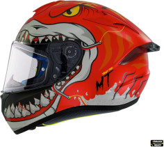 Casca Moto Full-Face Targo Pro Sharky C5 Red Matt 2023