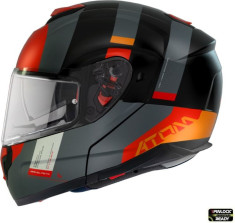 Casca Moto Flip-Up Atom SV Gorex B4 Orange Matt 2023