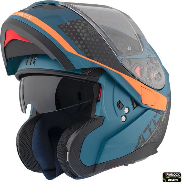 Casca Moto Flip-Up Atom SV Gorex B7 Blue Matt 2023