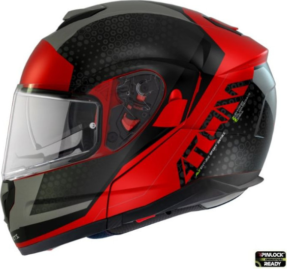 Casca Moto Flip-Up Atom SV Adventure A5 Red Matt 2023