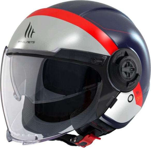 Casca Moto Open Face/Jet Viale SV 68 Unit D7 Blue Matt 2023
