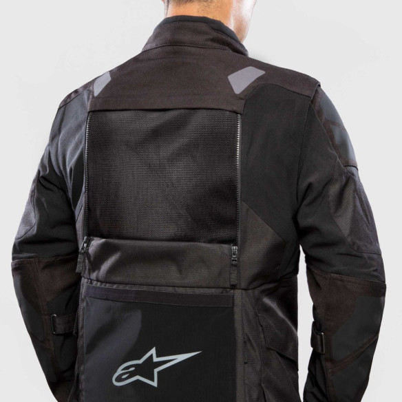 Geaca Moto Textila Halo Drystar Bej/Negru/Galben Fluo 23