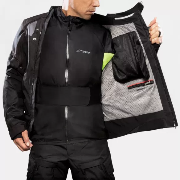 Geaca Moto Textila Halo Drystar Negru 23