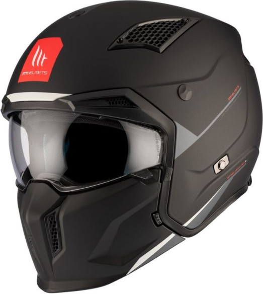 Casca Moto Full-Face/Integrala Streetfighter SC S A1 Black Matt 24