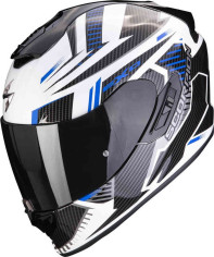 Casca Moto Full-Face/Integrala 1400 Evo Air Shell Alb/Albastru