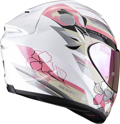 Casca Moto Full-Face/Integrala 1400 Evo Air Gaia Alb/Roz