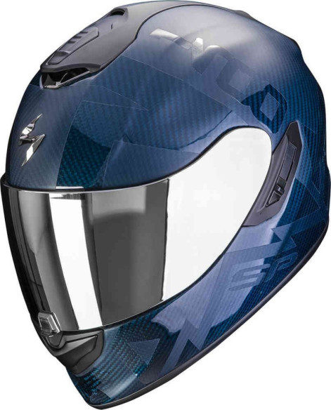 Casca Moto Full-Face/Integrala 1400 Evo Carbon Air Cerebro Blue