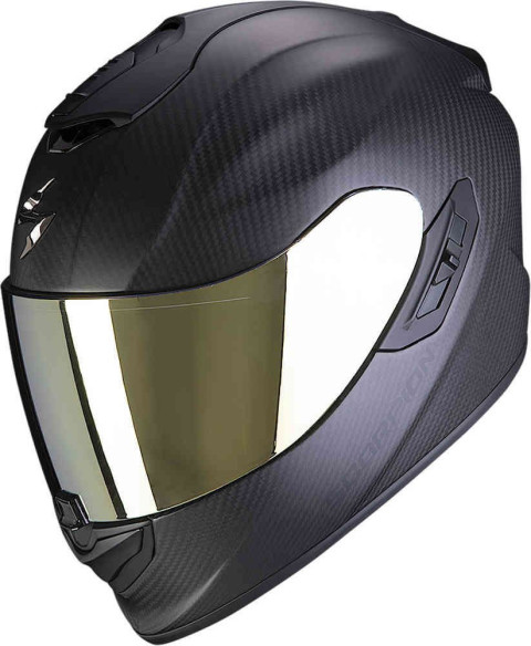 Casca Moto Full-Face/Integrala 1400 Evo Carbon Air Solid Negru Mat