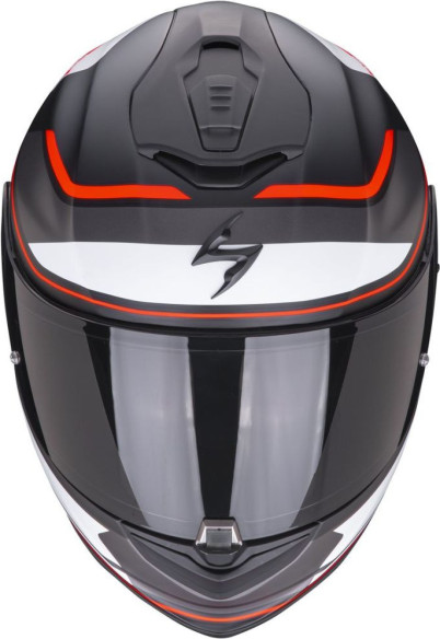 Casca Moto Full-Face/Integrala 1400 Evo Air Vittoria Negru Mat/Alb/Rosu