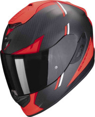 Casca Moto Full-Face/Integrala 1400 Evo Carbon Air Kendal Negru Mat/Rosu
