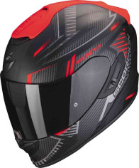 Casca Moto Full-Face/Integrala 1400 Evo Air Shell Negru Mat/Rosu