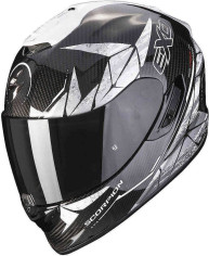 Casca Moto Full-Face/Integrala 1400 Evo Carbon Air Aranea Negru/Alb