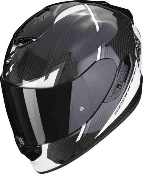 Casca Moto Full-Face/Integrala 1400 Evo Carbon Air Kendal Negru/Alb