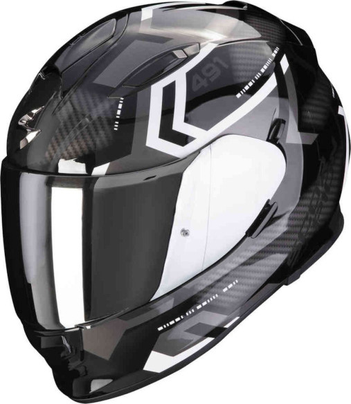 Casca Moto Full-Face/Integrala Exo 491 Spin Black/White