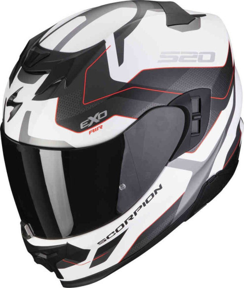 Casca Full-Face/Integrala 520 Evo Air Elan Alb mat/Argintiu/Rosu
