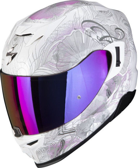 Casca Full-Face/Integrala 520 Evo Air Melrose Alb Perlat/Roz