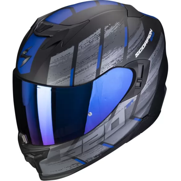 Casca Full-Face/Integrala 520 Evo Air Maha Negru Mat/Albastru