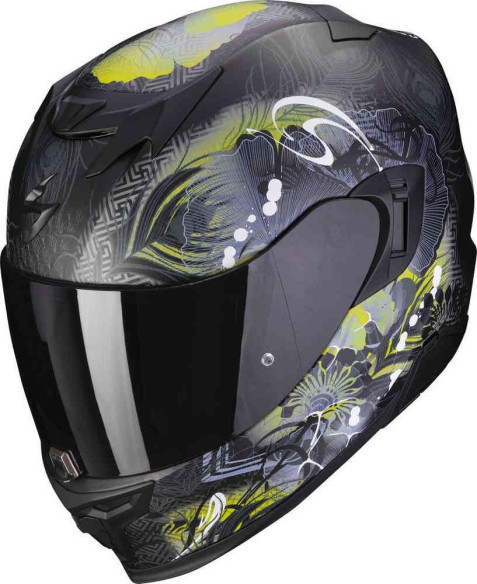 Casca Full-Face/Integrala 520 Evo Air Melrose Negru Mat/Galben fluo