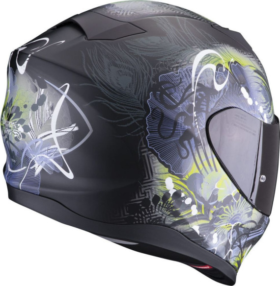 Casca Full-Face/Integrala 520 Evo Air Melrose Negru Mat/Galben fluo