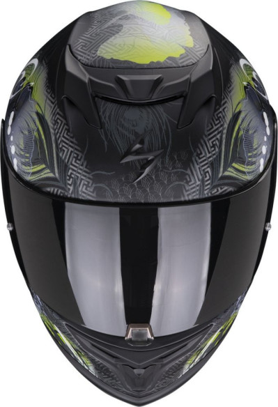 Casca Full-Face/Integrala 520 Evo Air Melrose Negru Mat/Galben fluo