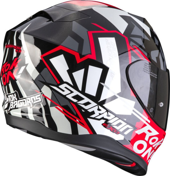 Casca Full-Face/Integrala 520 Evo Air Rok Bagoros Negru/Rosu