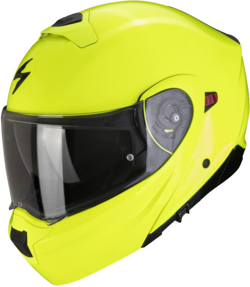 Casca Moto Flip-up Exo 930 Evo Galben Fluo