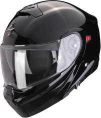 Casca Moto Flip-Up Scorpion Exo 930 Evo Solid Negru Lucios