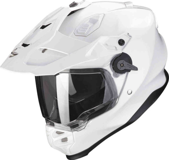 Casca Moto Adventure/Touring ADF-9000 Air Solid Alb