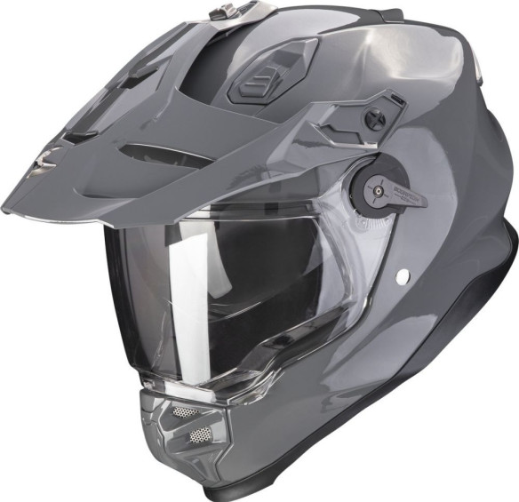 Casca Moto Adventure/Touring ADF-9000 Air Solid Gri Ciment