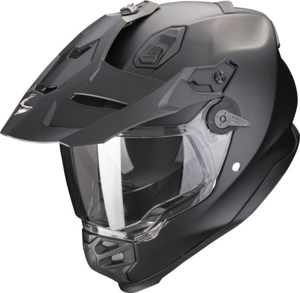 Casca Moto Adventure/Touring ADF-9000 Air Solid Negru Mat