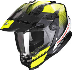 Casca Moto Adventure/Touring ADF-9000 Air Trail Negru/Galben Fluo