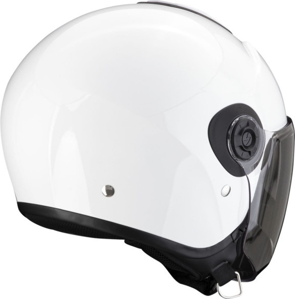 Casca Moto Open-Face/Jet Exo City II Solid Alb