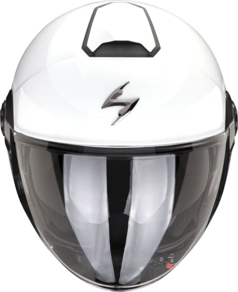 Casca Moto Open-Face/Jet Exo City II Solid Alb