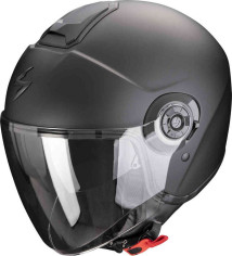 Casca Moto Open-Face/Jet Exo City II Solid Negru mat