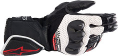 Manusi Moto Piele SP-8 Air V3 Black/White/Red 24