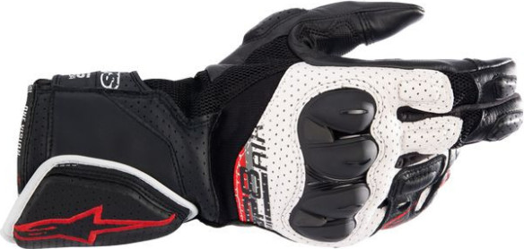 Manusi Moto Piele SP-8 Air V3 Black/White/Red 24