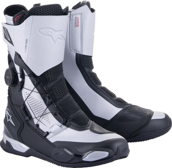 Cizme Moto Touring SP-X Boa Black/Silver 24