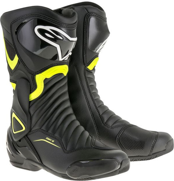 Cizme Moto Racing SMX-6 V2 Black/Yellow 24