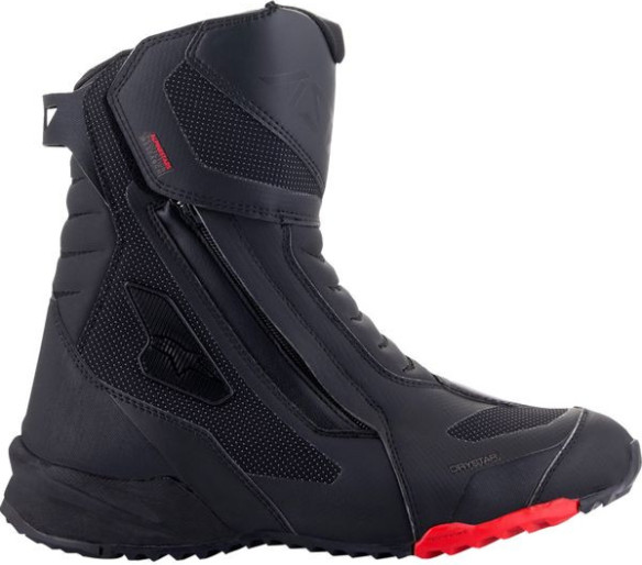 Ghete Moto RT-7 Drystar Black/Red 24