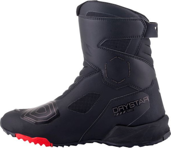 Ghete Moto RT-7 Drystar Black/Red 24
